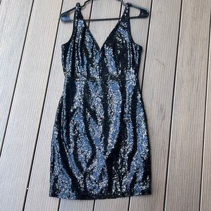 Black Sparkly homecoming dress Size Medium